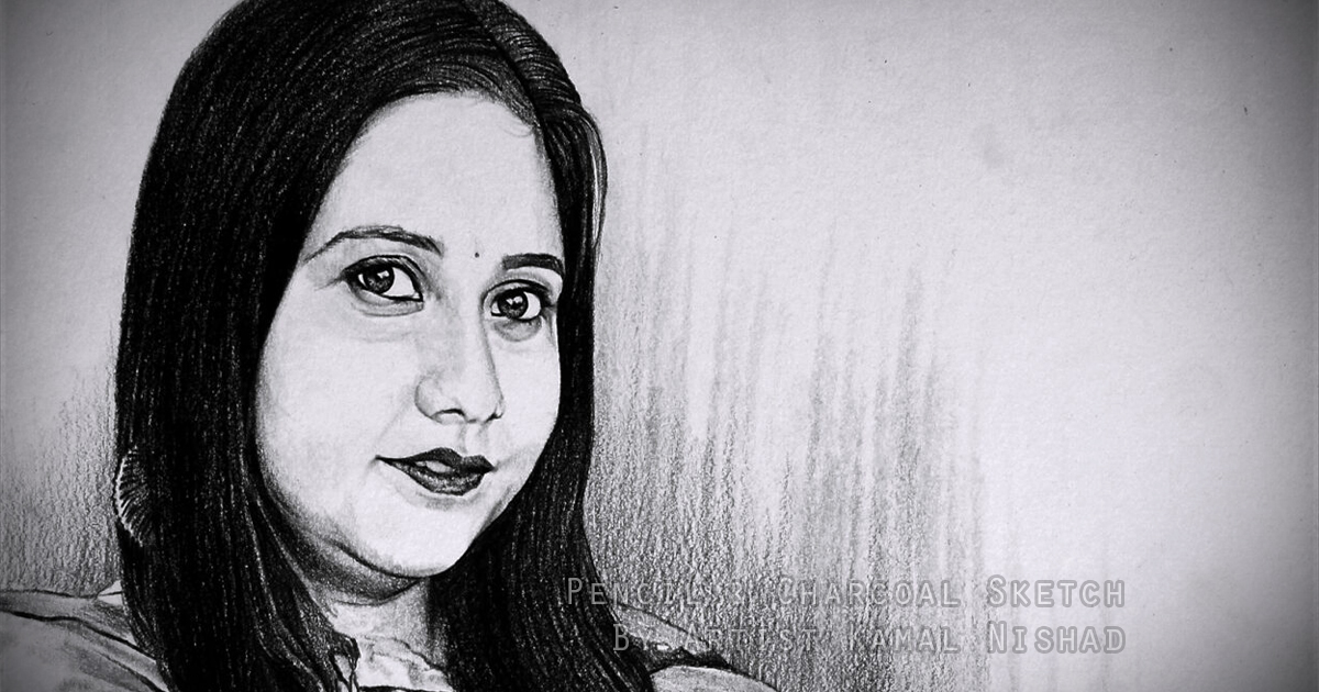 A CALM SMILE | Pencil & Charcoal Sketch
Title : A CALM SMILE
Medium : Pencil & Charcoal Sketch
Size : A3 Paper size (Sketch size 29.7 x 42.0 cm*)
Artist : Kamal Nishad
 

This is a Handmade/hand-drawn Sketch made with Pencil & Charcoal “A CALM SMILE”.

This is a Gift from One of my Client to her friend.
?

SIZE: Paper size A3 (work area 11.7 x 16.5 inches *estimated)

Created by © Kamal Nishad. All rights reserved. I am An Artist with lots of colors and ideas...
CGI Expert, 2D, 3D Animation, Visual Effects, Sketching, Graphic, Painting B.F.A., Rangoli and Mehandi Artist_