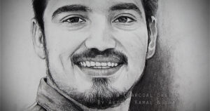 BABALDEEP SIDHU | Pencil & Charcoal Sketch This is a Handmade Sketch made with Pencil & Charcoal “BABALDEEP SIDHU”.  One of my client/customer (FEMALE) wanted me to draw his special friend’s portrait for his friend’s birthday present. So I did this sketch for her.  SIZE: A3  Created by © Kamal Nishad. All rights reserved. www.kamalnishad.com