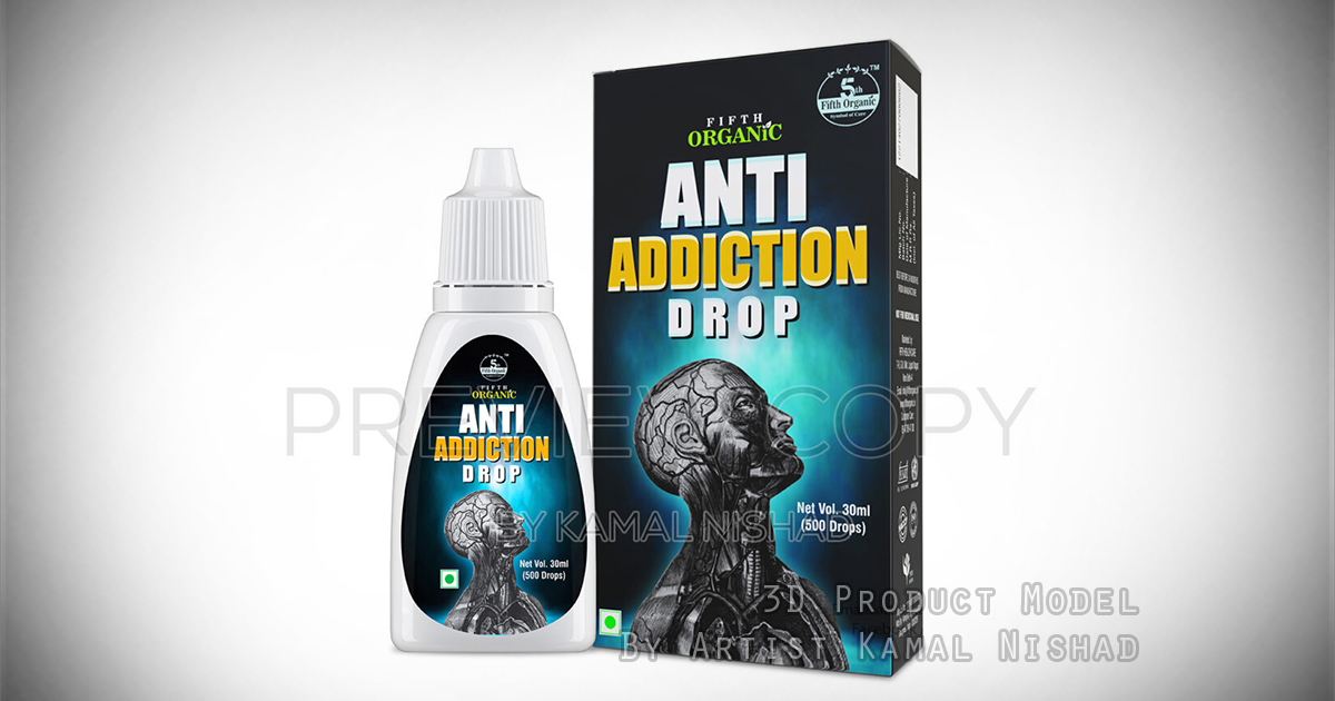 FIFTH ORGANIC (medicine product) | 3D Product Model FIFTH ORGANIC (medicine products) | 3D Product Models