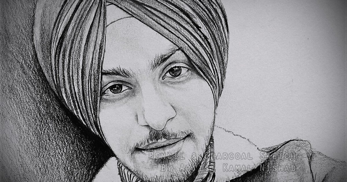 GOOD-LOOKING | Pencil & Charcoal Sketch Title : GOOD-LOOKING Medium : Pencil & Charcoal Sketch Size : A3 Paper size (Sketch size 21.0 x 23.7 cm*) Artist : Kamal Nishad This is a Handmade/hand-drawn Sketch made with Pencil & Charcoal “GOOD-LOOKING”. This is a Gift from One of my Client to his friend/close-one. ? SIZE: Paper size A3 (work area 08.3 x 11.7 inches *estimated) Created by © Kamal Nishad. All rights reserved.