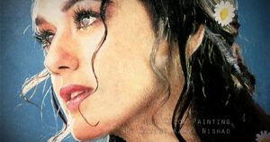 PREITY ZINTA – Oil Color Painting – by Artist Kamal Nishad +91 9501247988_ 1200 x 630