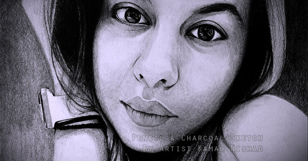 REMARKABLE | Pencil & Charcoal Sketch Title : REMARKABLE Medium : Pencil & Charcoal Sketch Size : A3 (11.7 x 16.5 inch*) Artist : Kamal Nishad This is a Handmade/hand-drawn Sketch made with Pencil & Charcoal “REMARKABLE”. One of my client/customer wanted me to draw this portrait for his family member to give her a gift. SIZE: A3 (11.7 x 16.5 inches *estimated) Created by © Kamal Nishad. All rights reserved.