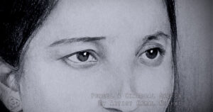 SMILE | Pencil & Charcoal Sketch This is a Handmade Sketch made with Pencil & Charcoal “SMILE”.  One of my client/customer (FEMALE), wanted me to draw her MOM’s portrait for her birthday present. So that here is the result.  SIZE: A3  Created by © Kamal Nishad. All rights reserved. www.kamalnishad.com