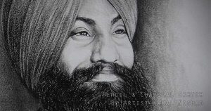 EXPRESSIONS OF BLISS – Pencil & Charcoal Sketch _ by Artist Kamal Nishad_ 1200-x-630-VIDEO-THUMBNAIL